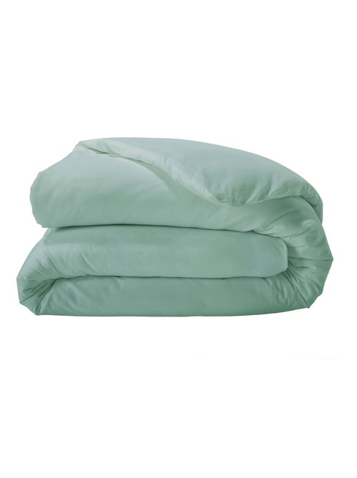 Housse de couette unie en percale de coton - Kiabi