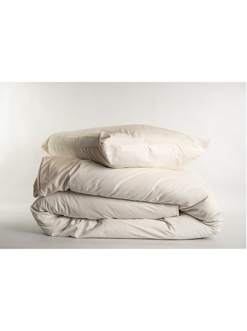 Housse de Couette – Velours Uni – Velina + 2 Taies - Kiabi Housse de Couette – Velours Uni – Velina + 2 Taies - Kiabi