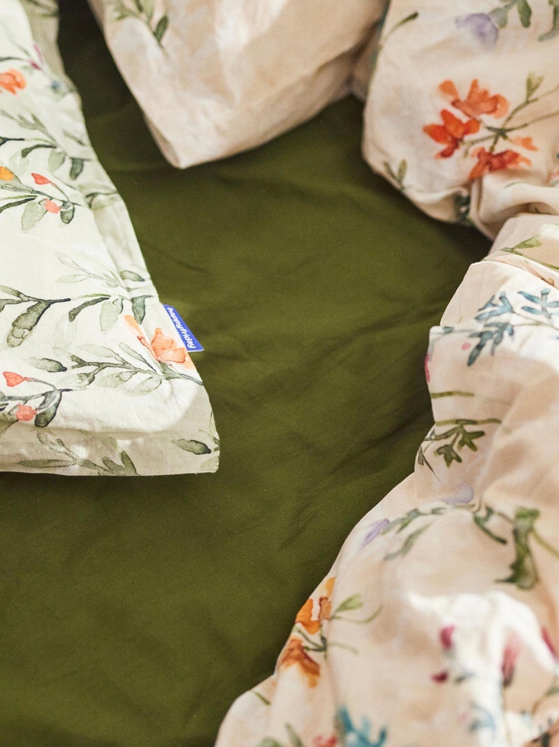 Housse de couette Vernazza "Happyfriday" Blanc - Kiabi