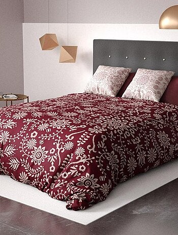 Housse de couette Vishka + taie(s) coton bio 57 fils