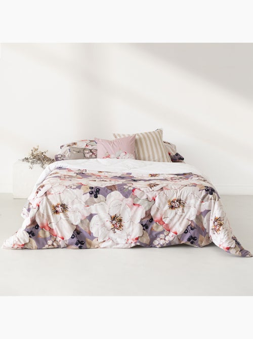 Housse de couette White peonies "Happyfriday" - Kiabi