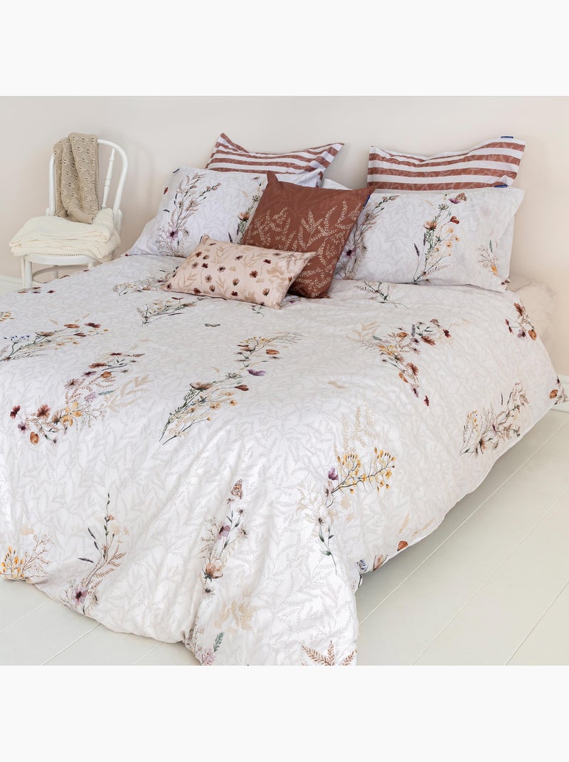 Housse de couette Wild flowers "Happyfriday" Multicolore - Kiabi
