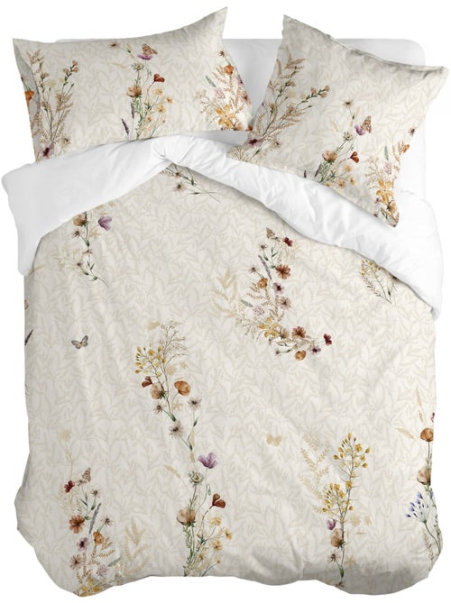 Housse de couette Wild flowers "Happyfriday" - Kiabi