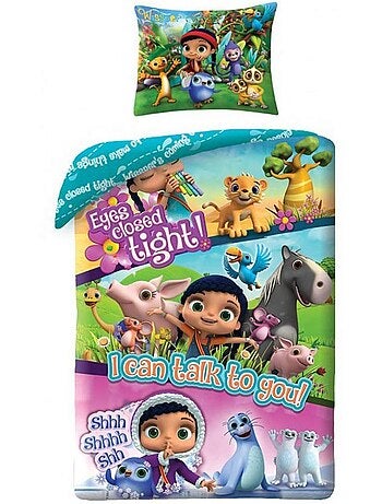 Housse de Couette Wissper 140x200 cm + Taie - Parure de lit enfant