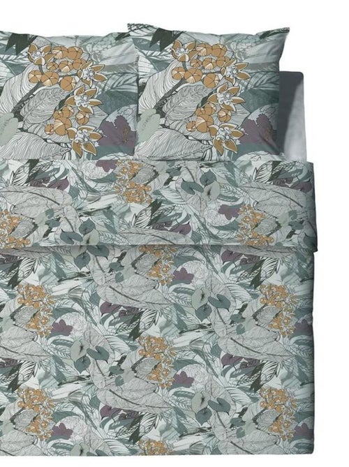 Housse de couette  Zelia + taie(s) coton bio 57 fils - Kiabi