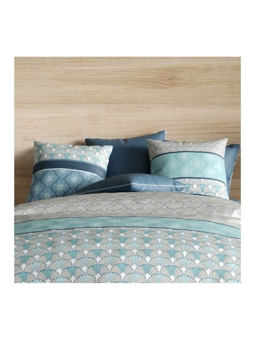 Housse de couette ZIRCON + 2 taies coton 57 fils - Kiabi Housse de couette ZIRCON + 2 taies coton 57 fils - Kiabi