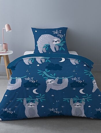 Housse de couette140x200 PARESSEUX + 1 taie