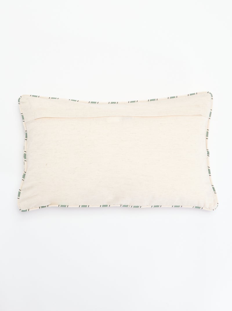 Housse de coussin (30 x 50 cm) - Kiabi Home Vert - Kiabi