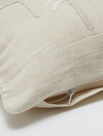 Housse de coussin (30x50 cm) en lin mélangé - Kiabi Home