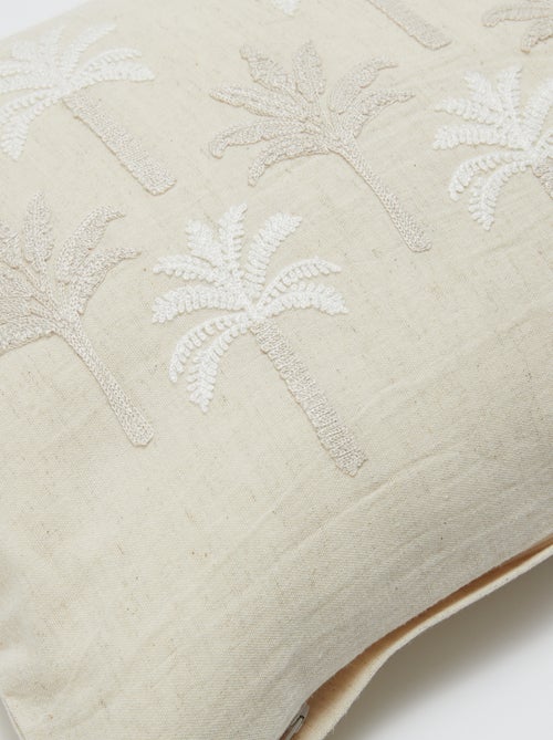 Housse de coussin (30x50 cm) en lin mélangé - Kiabi Home - Kiabi