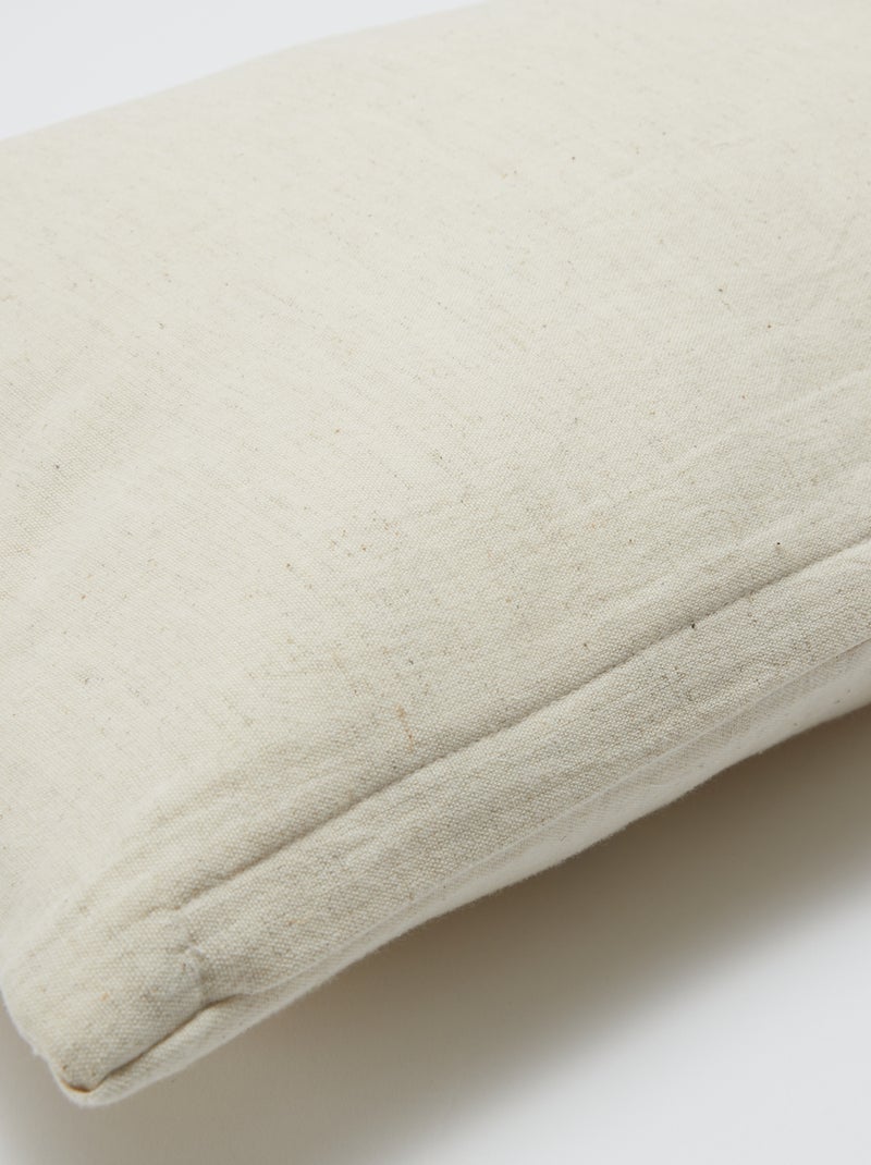Housse de coussin (30x50 cm) en lin mélangé - Kiabi Home Beige - Kiabi
