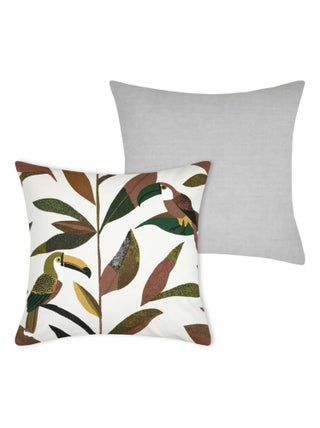 Housse de coussin 40 x 40 cm Rio toucan