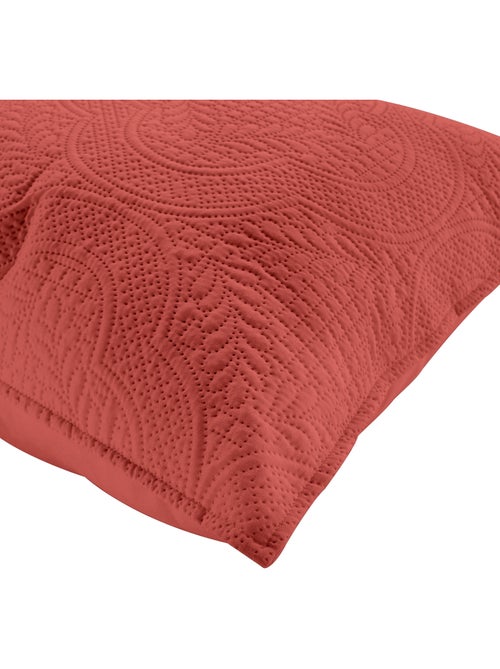Housse de Coussin 40 x 40 cm Romano terracotta - Kiabi