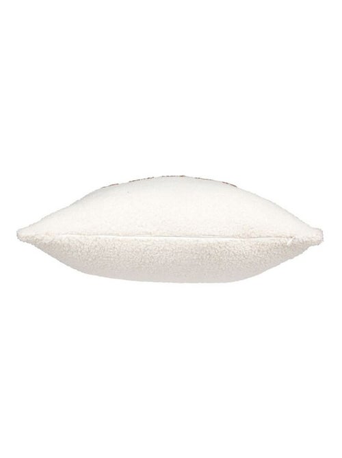 Housse de coussin 40x40 cm bouclette Amour - Kiabi