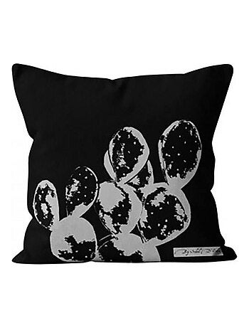 Housse de coussin 40x40 cm Cactus coton - Kiabi