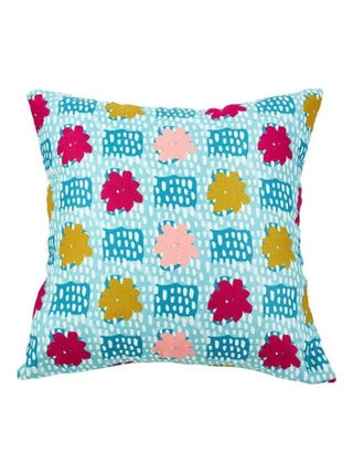 Housse de coussin 40x40 cm Fleurie
