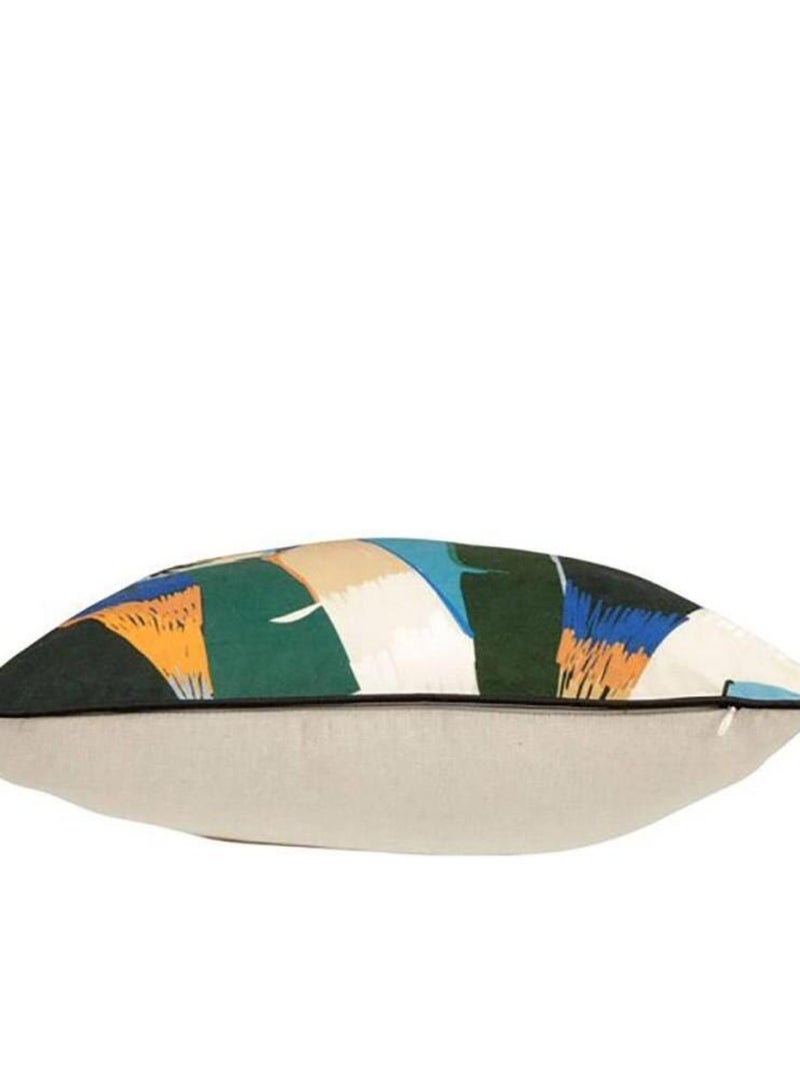 Housse de coussin 40x40 cm Hawai Bleu - Kiabi
