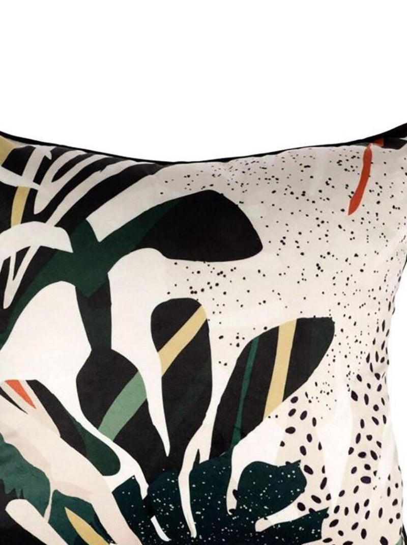 Housse de coussin 40x40 cm Monstera Vert - Kiabi