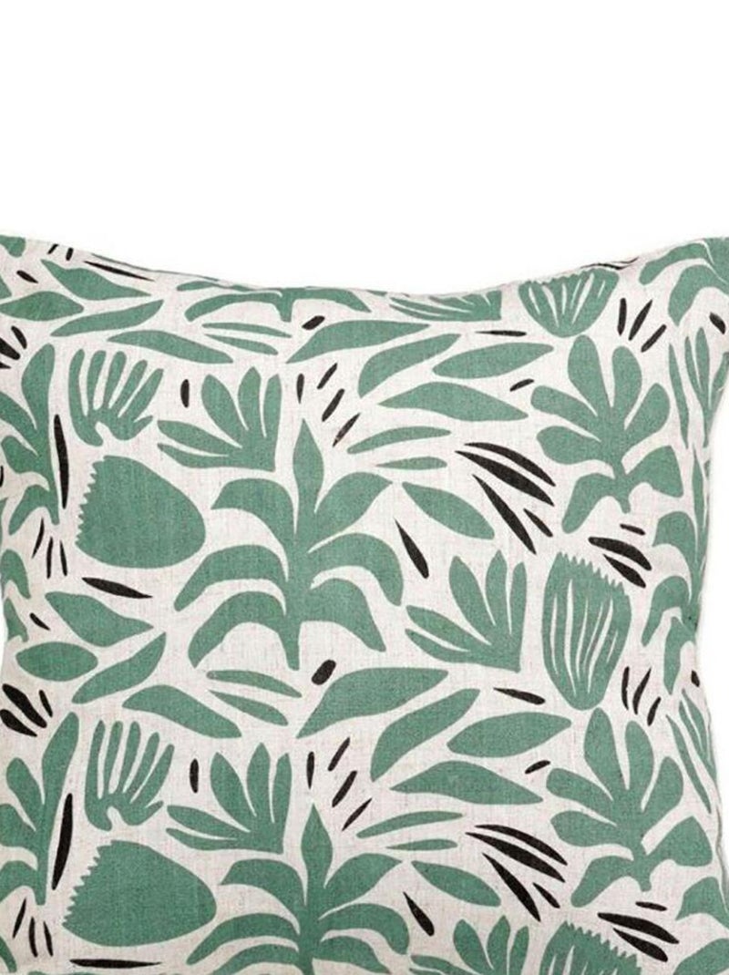 Housse de coussin 40x40 cm Nature Vert - Kiabi