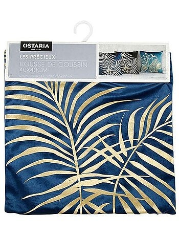 Housse de coussin 40x40 cm Palm marine