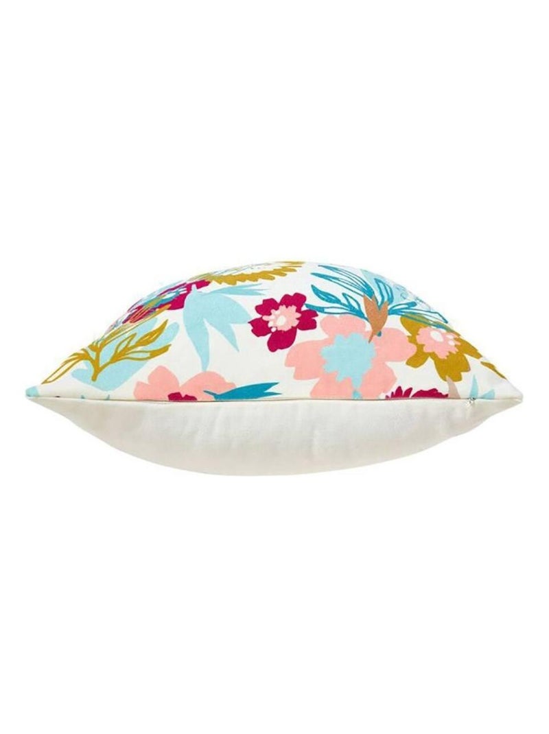 Housse de coussin 40x40 cm Printemps Blanc - Kiabi