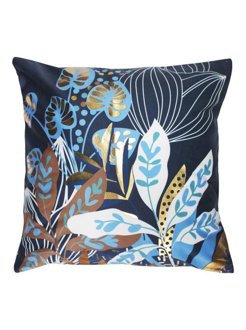 Housse de coussin 40x40 cm velours Inoa or Doré/or - Kiabi