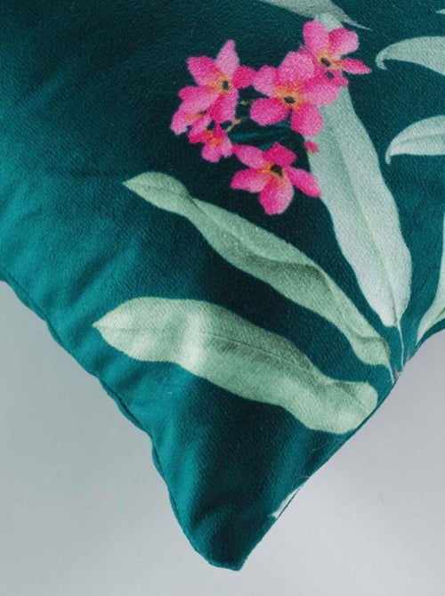 Housse de coussin 40x40 cm velours Paolina - Kiabi