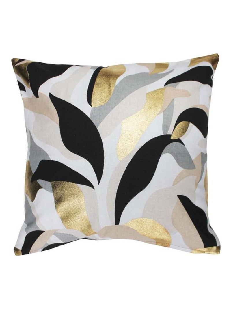 Housse de coussin 40x40 cm Yeliz or coton Doré/or - Kiabi
