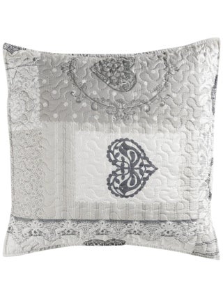 Housse de coussin 45 x 45 cm Eugenie lin