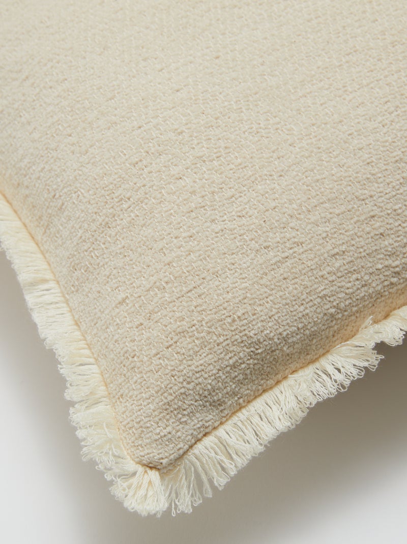 Housse de coussin (45x45 cm) en coton - Kiabi Home Beige - Kiabi