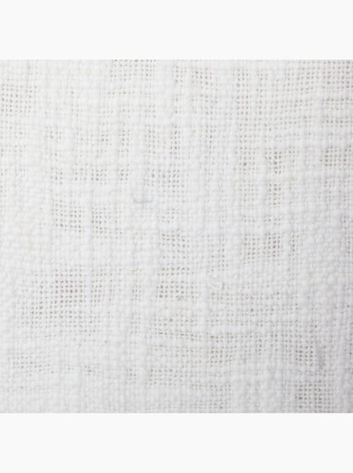 Housse de coussin à pompons SLUB - Kiabi