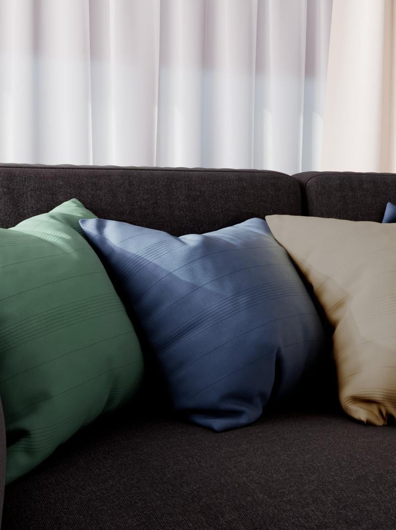 Housse de coussin ADELE, par Soleil d'Ocre Bleu - Kiabi