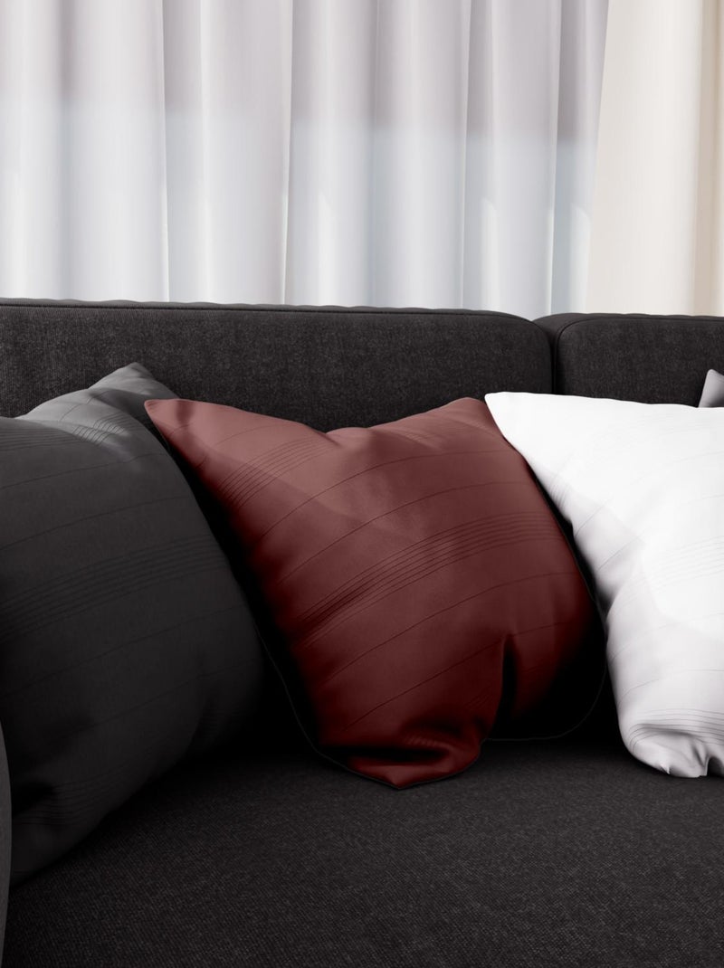 Housse de coussin ADELE, par Soleil d'Ocre Kaki - Kiabi