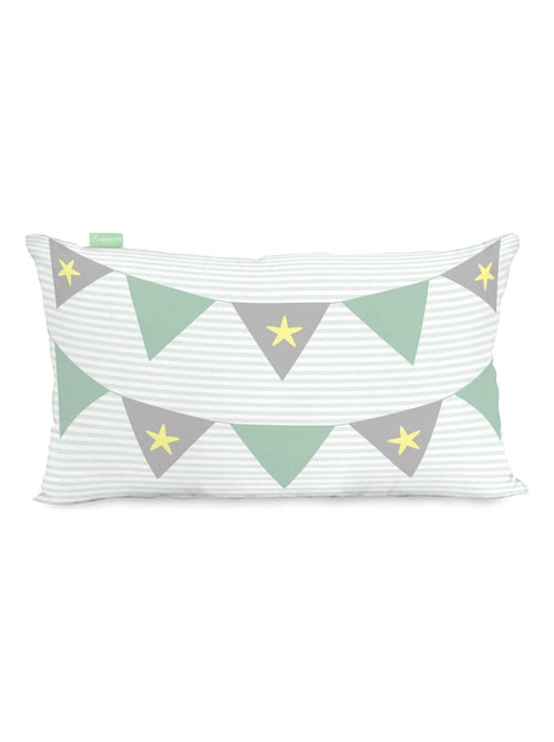 Housse de coussin Air balloon "Happyfriday" - Kiabi