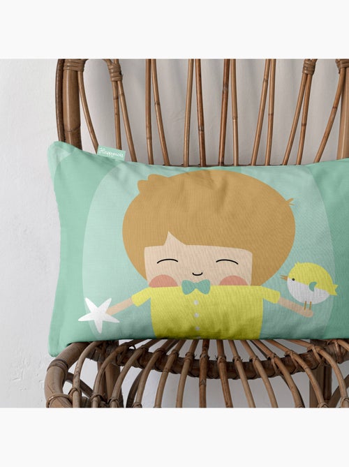 Housse de coussin Air balloon "Happyfriday" - Kiabi