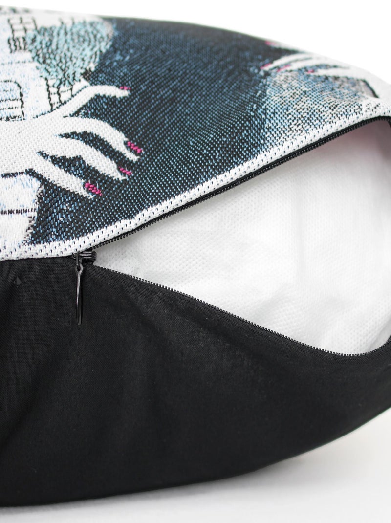 Housse de coussin AUDREY Bleu - Kiabi