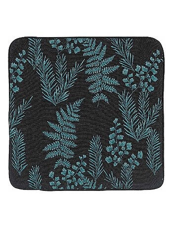 Housse de coussin aux feuillages divers