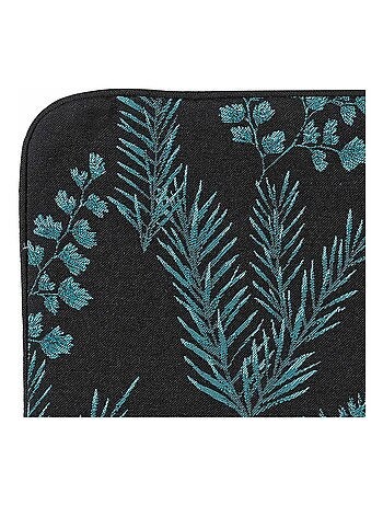 Housse de coussin aux feuillages divers