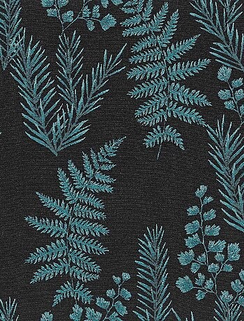 Housse de coussin aux feuillages divers