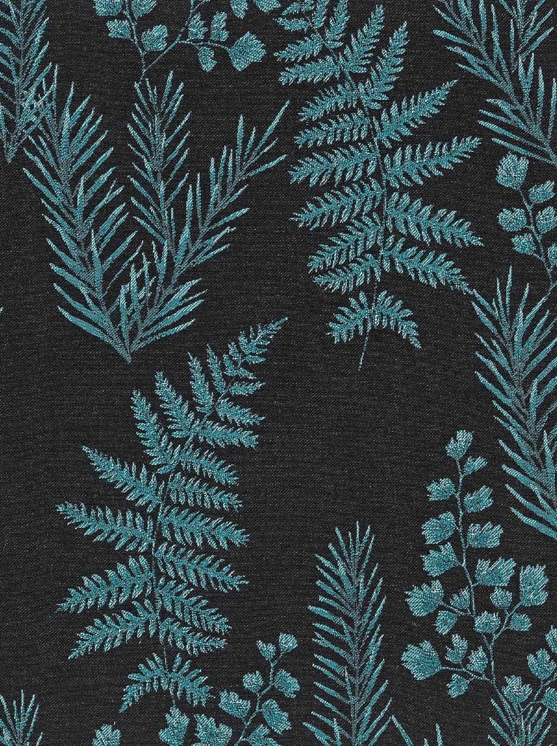Housse de coussin aux feuillages divers Bleu - Kiabi
