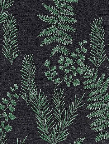 Housse de coussin aux feuillages divers