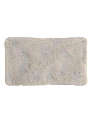 Housse de coussin aux fleurs d'hibiscus