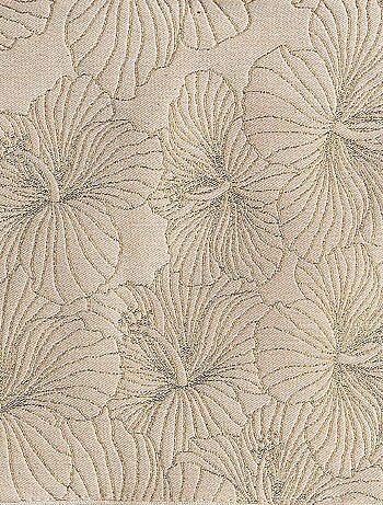 Housse de coussin aux fleurs d'hibiscus