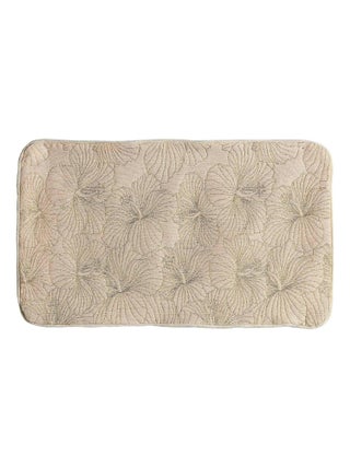 Housse de coussin aux fleurs d'hibiscus