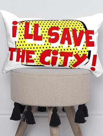 Housse de coussin Bat "Happyfriday