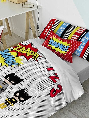 Housse de coussin Bat "Happyfriday