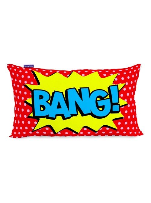 Housse de coussin Bat "Happyfriday" - Kiabi