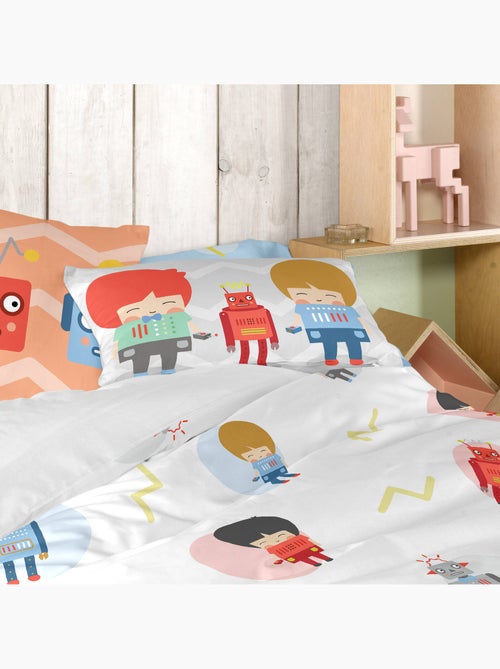 Housse de coussin Beep "Happyfriday" - Kiabi