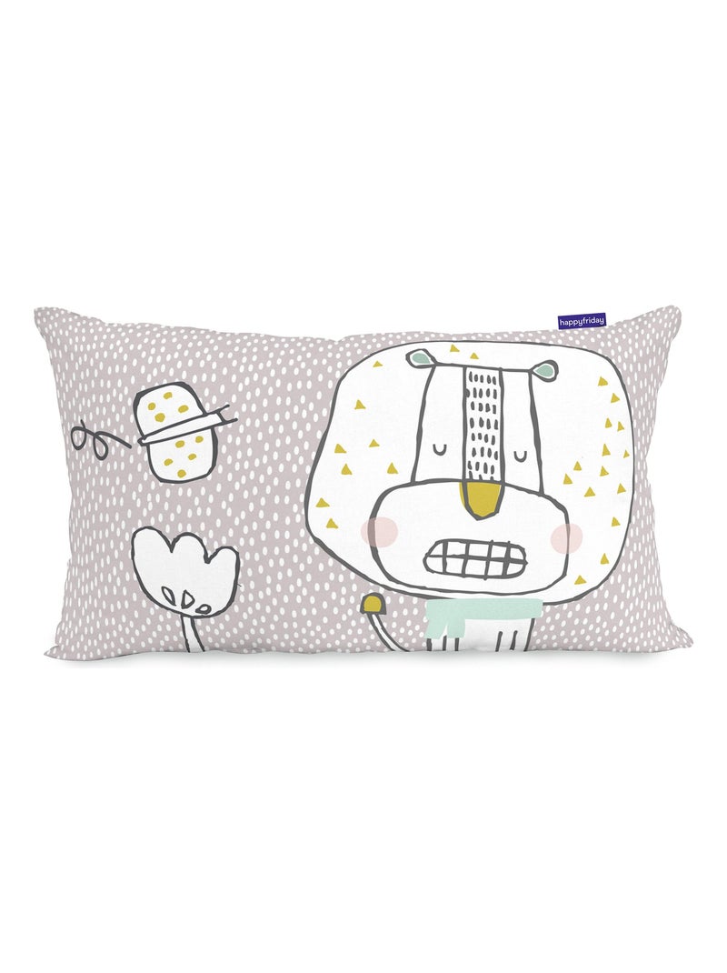 Housse de coussin Best buddies "Happyfriday" Blanc - Kiabi