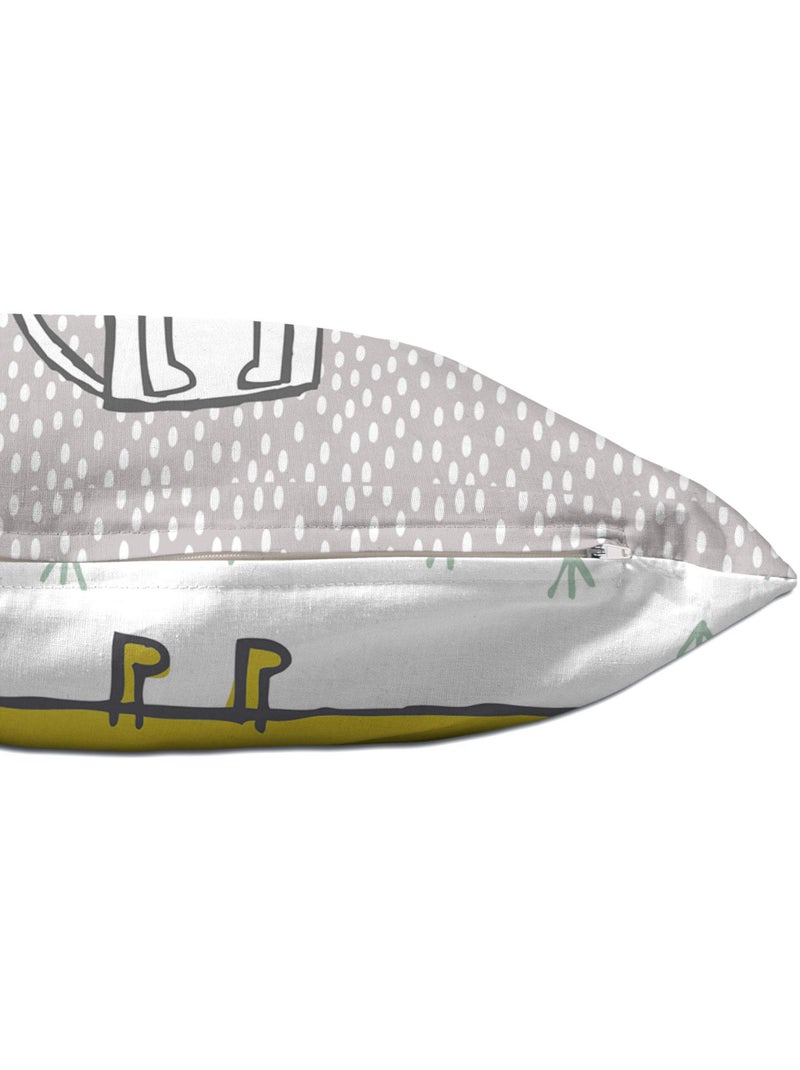 Housse de coussin Best buddies "Happyfriday" Multicolore - Kiabi